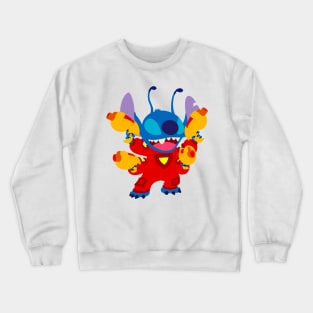 Minimalist Alien Stitch Crewneck Sweatshirt